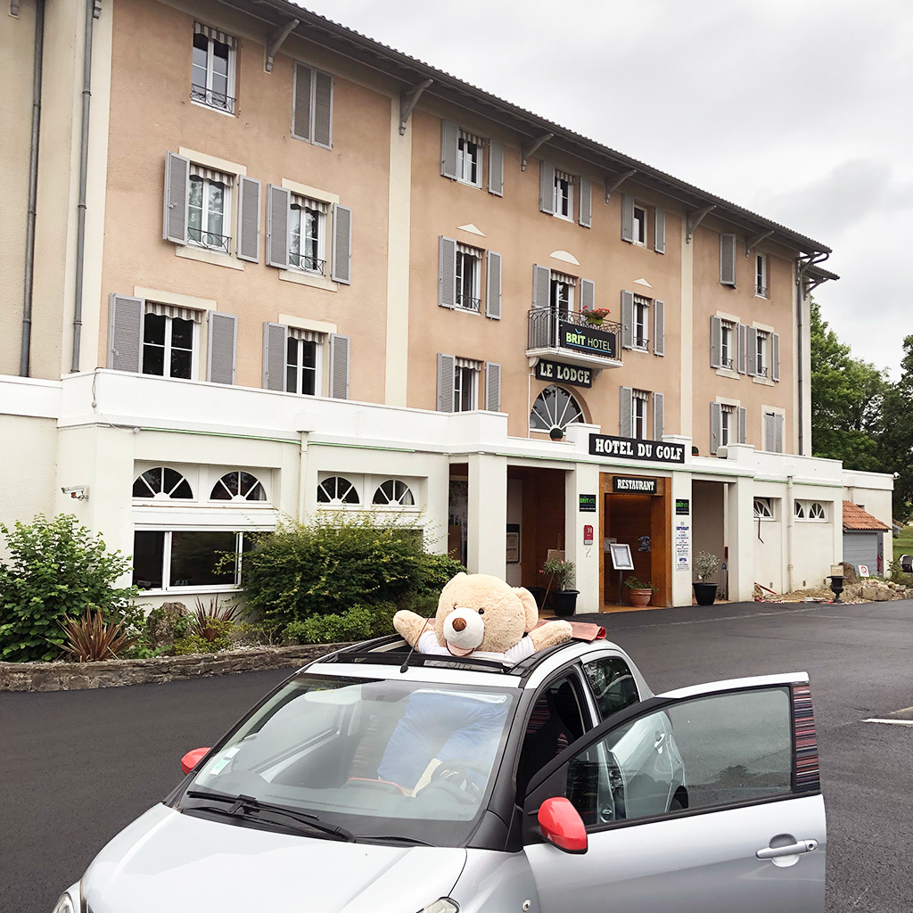 Mister B à l'hôtel de Salies de Béarn